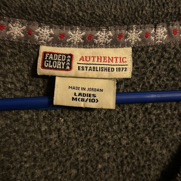 Sweater faded glory vintage size medium 8/10 - Picture 2 of 4